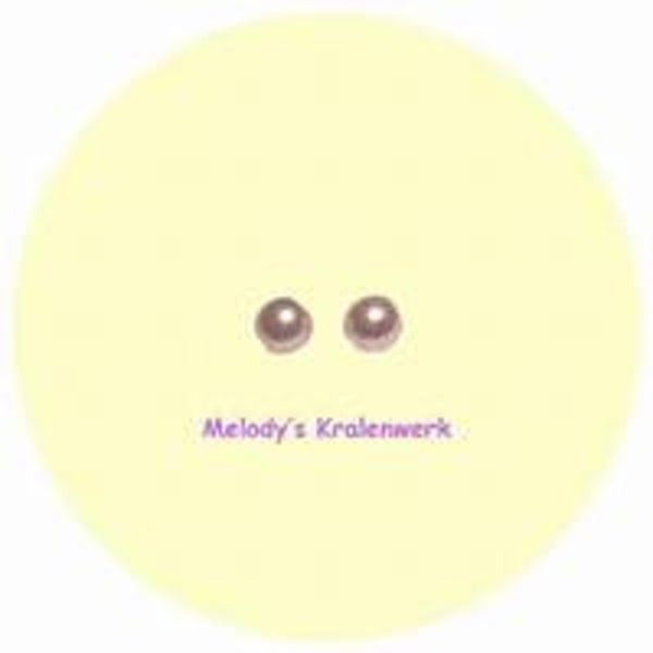 Witte glazen parels 4 mm - ca 120 st