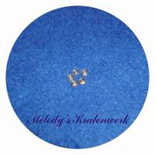 Goudkleurige ronde platte glaskralen 4 mm - 10 st