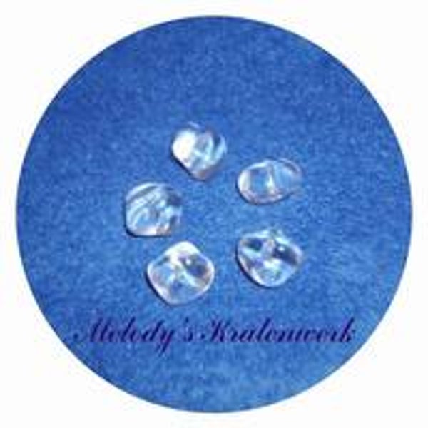 Crystal glaskralen 12 x 10 mm - 5 st