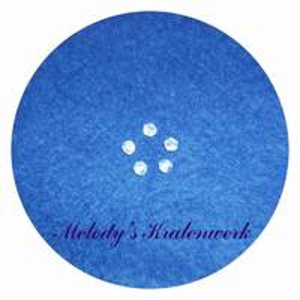 Crystal glaskralen 4 mm - ca 50 st