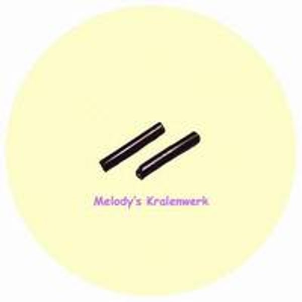 Zwart opaal staafjes 12 mm - ca 20 gram