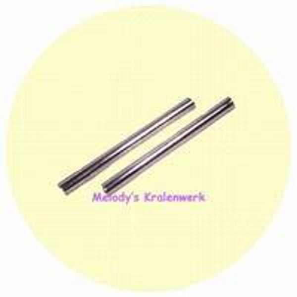 Crystal staafjes met zilveren kern 24 mm - ca 20 gram