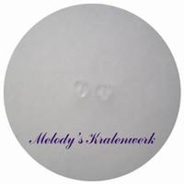 Transparante glazen hartjes 6 x 6 mm - ca 50 st