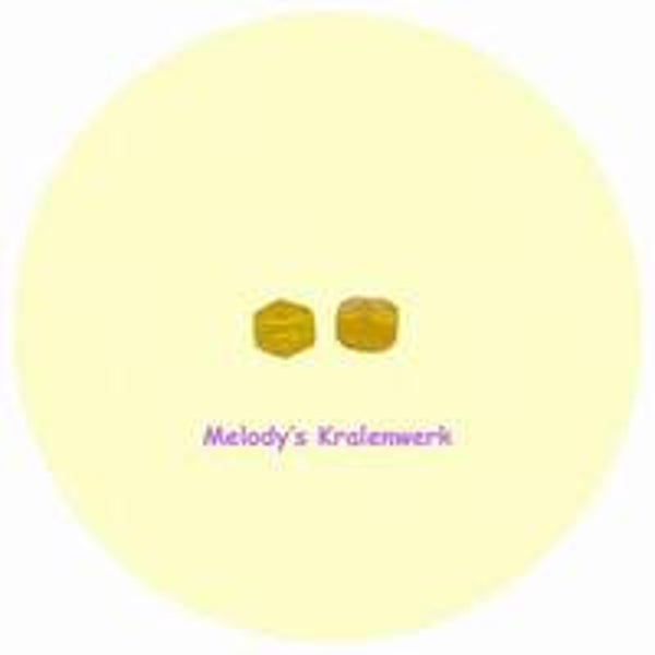 Gele glazen facetkralen 4 mm - ca 50 st