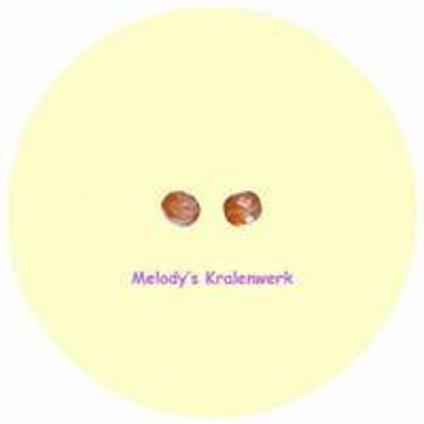 Oranje glazen facetkralen 4 mm - ca 50 st