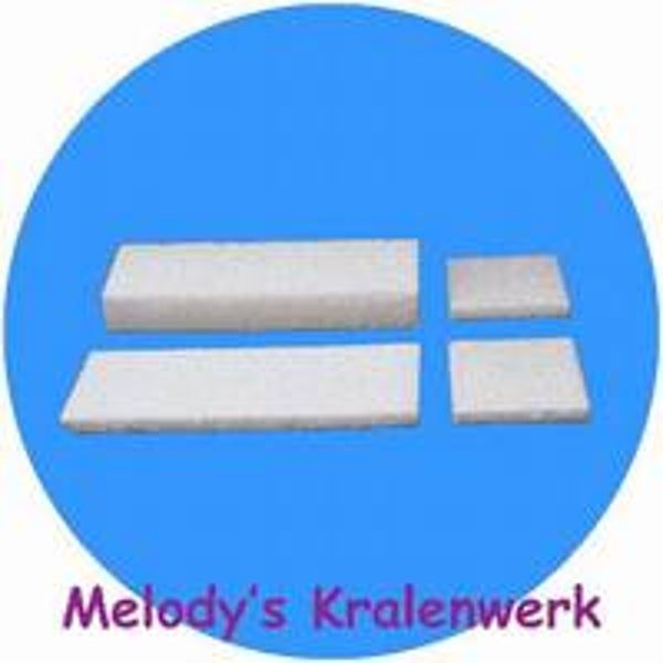 Styropor set voor een bank (poppenhuis)