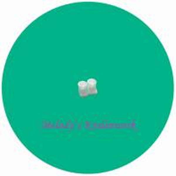 Witte laarsjes voor pop 8/9 cm