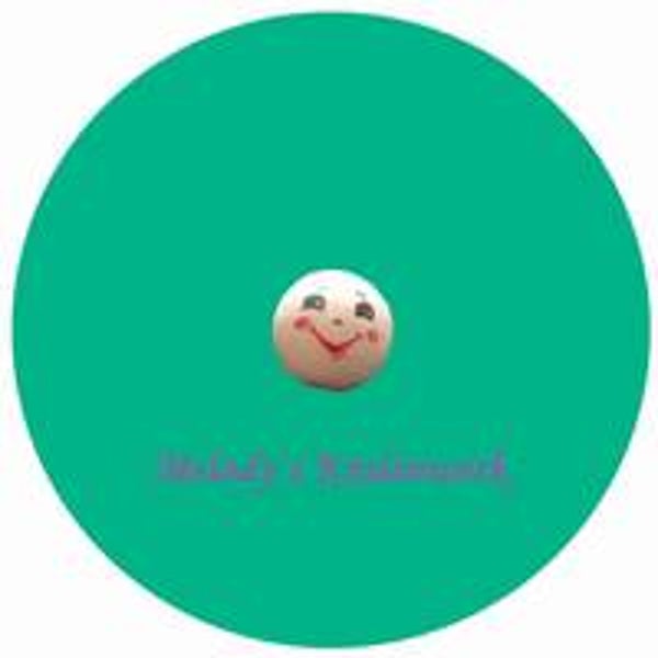 Watten ballen met gezicht (jongen) 30 mm - 5 st