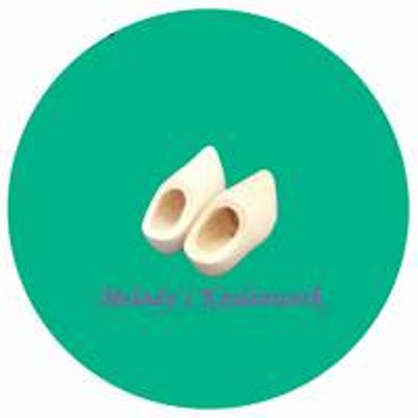 Houten klompen 5 cm - 1 paar