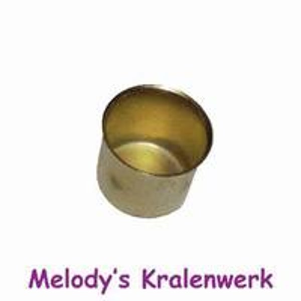 Metalen kandelaar antiek voor dinerkaars