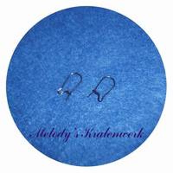 Zwarte oorhangers - 1 paar