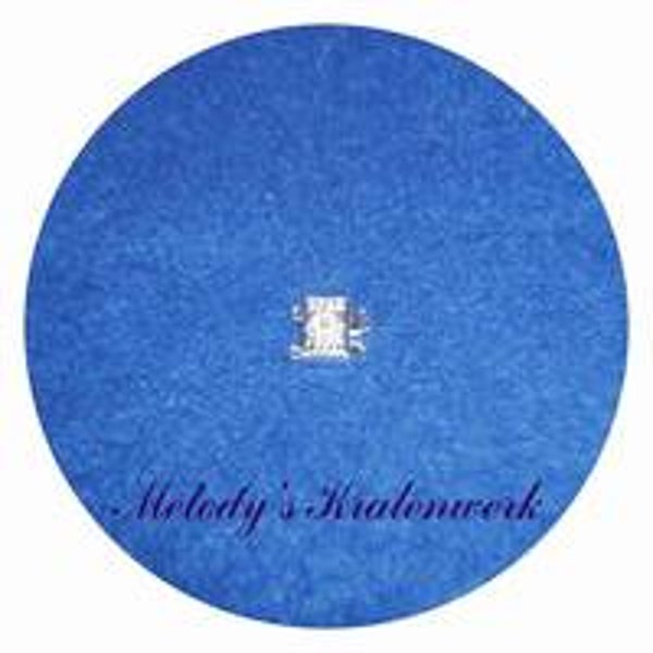 Zilverkleurige bewerkte sluiting 8 x 10 mm met 2 ogen - 1 st