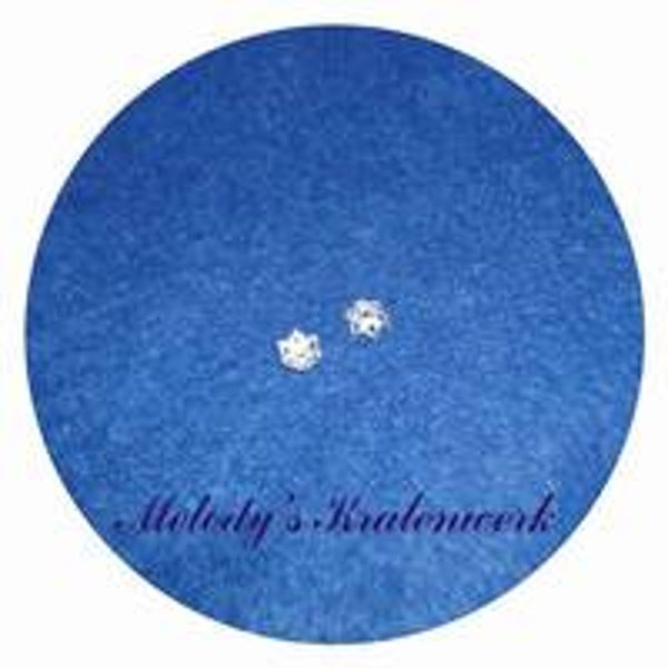 Zilverkleurige kraalhoedjes 6 mm - ca 50 st