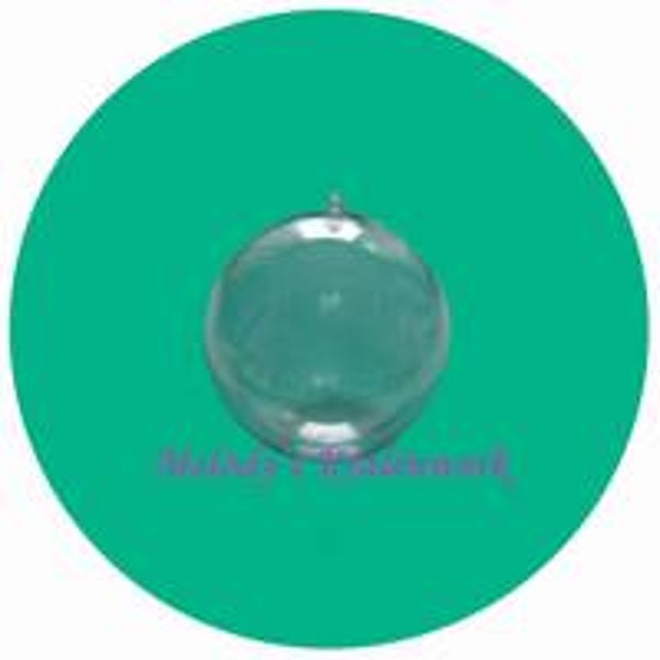 Plastic bal 80 mm, deelbaar