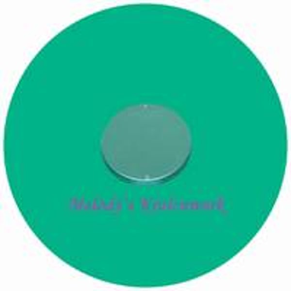 Plastic rond schijfje 85 mm