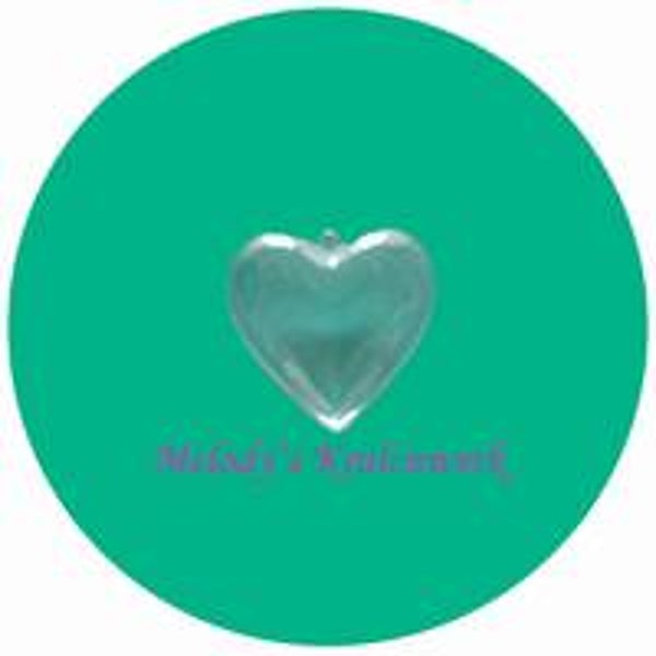 Plastic hart 80 mm, deelbaar