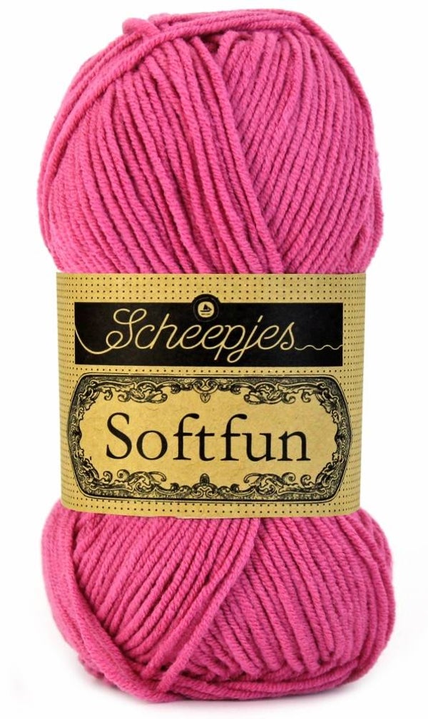 Scheepjes SoftFun - Donker Roze