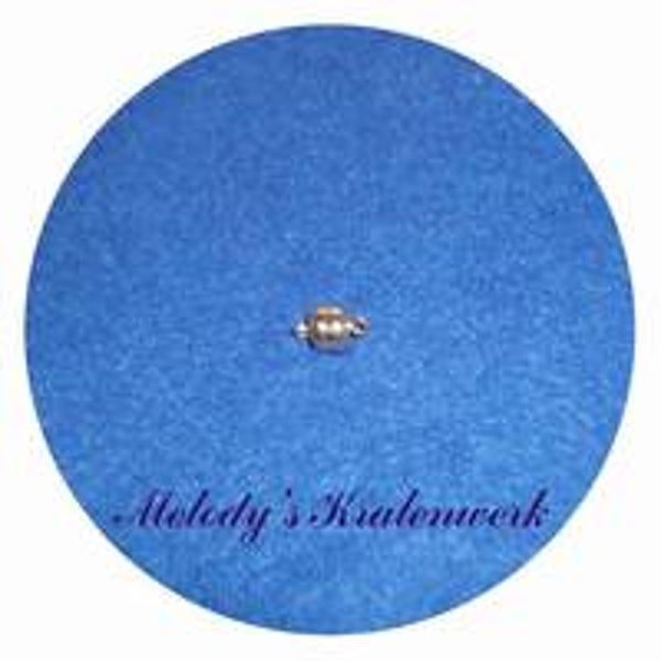 Goudkleurige magneet-sluiting 8 x 8 mm - 1 st