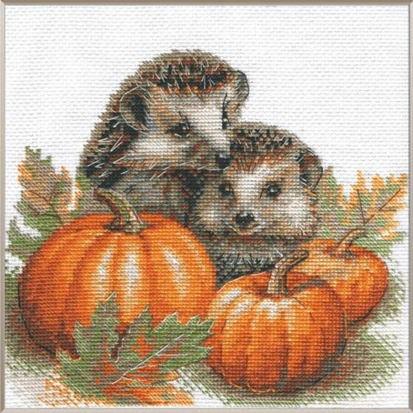 Borduurpakket - Hedgehogs in the Harvest