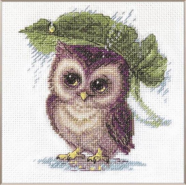 Borduurpakket - Raindrop Owl