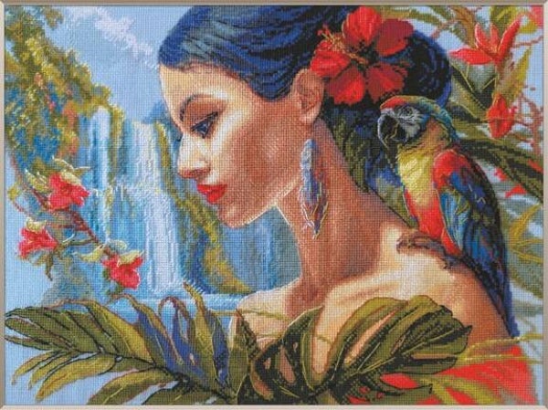 Borduurpakket - Mother Nature - Tropics