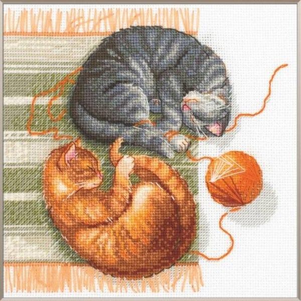 Borduurpakket - Cats and Threads