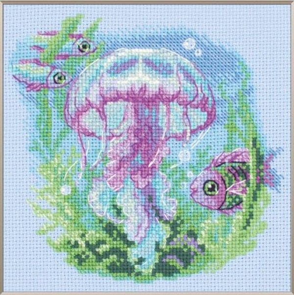 Borduurpakket - Baby Jellyfish