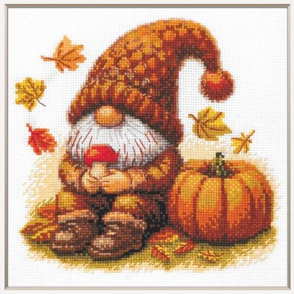 Borduurpakket - Harvest Gnome