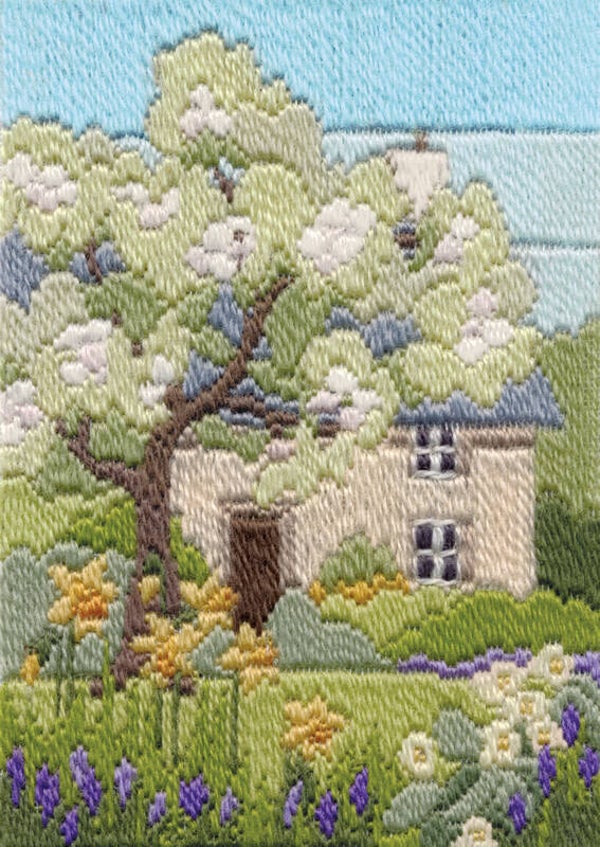Platsteek pakket Long Stitch - Seasons - Spring Garden