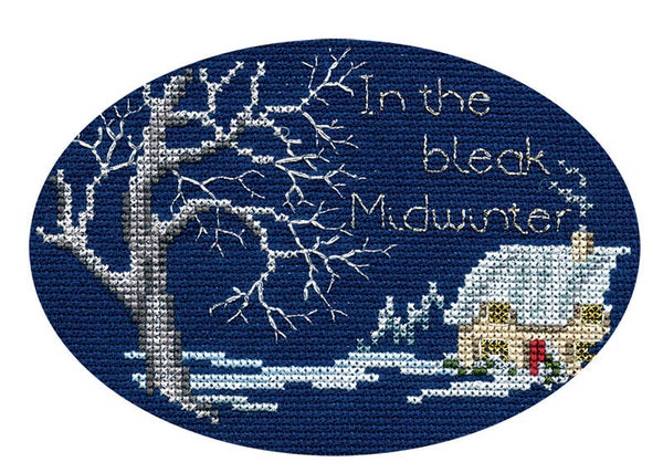 Borduurpakket - Christmas Card - Midwinter