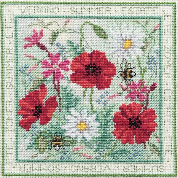 Borduurpakket - Four Seasons - Summer