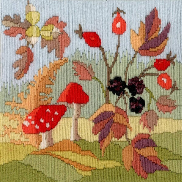 Platsteek pakket Long Stitch - Seasons - Autumn