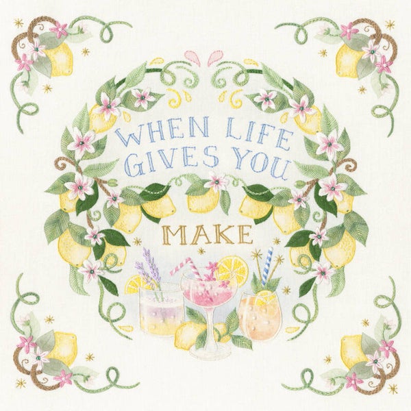 Vrij Borduren Pakket - Cassandra Riley - Splash of Sunshine