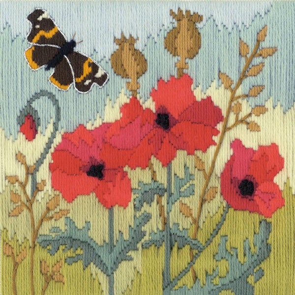 Platsteek Pakket - Rose Swalwell - Red Poppies