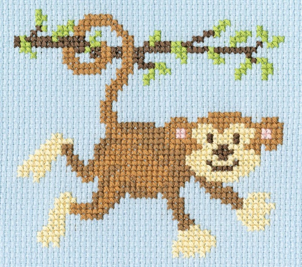 Borduurpakket - Little Stitchers Skip - Monkey Mayhem