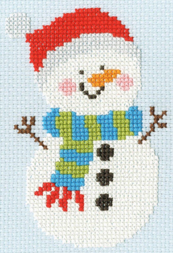 Borduurpakket - Kate Hadfield - Merry - Snowman