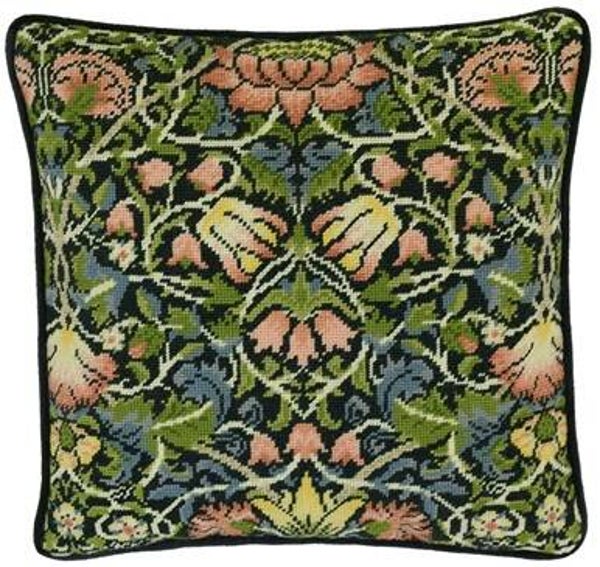 Petit Point Borduurpakket - William Morris - Bell Flower