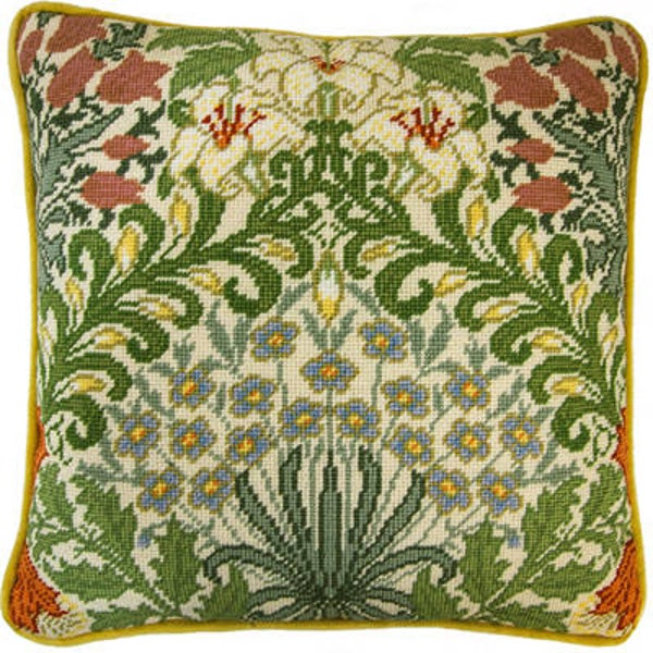 Petit Point Borduurpakket - William Morris - Garden