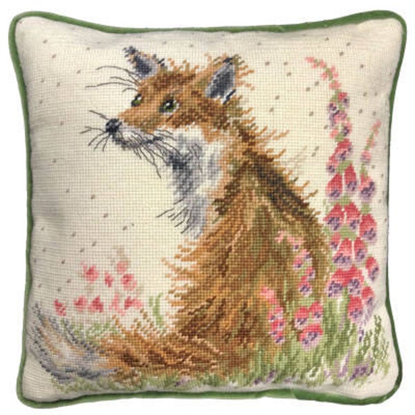 Petit point Borduurpakket - Hannah Dale Tapestries - Amongst the Foxgloves
