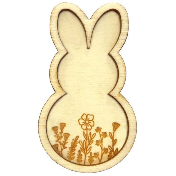 Needle Minder - Wooden Bunny