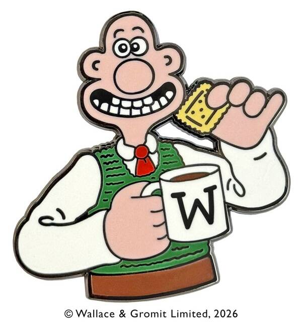 Needle Minder - Wallace & Gromit - Lovely Tea!
