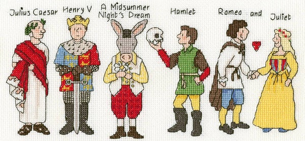 Borduurpakket - Alison Gardiner - All the World's a Stage