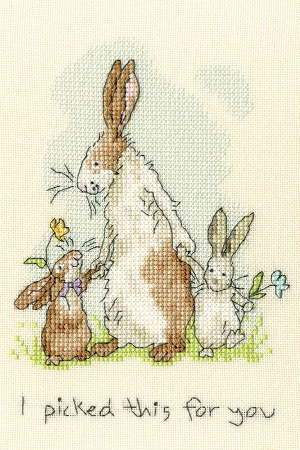Borduurpakket - Anita Jeram - I Picked this for You