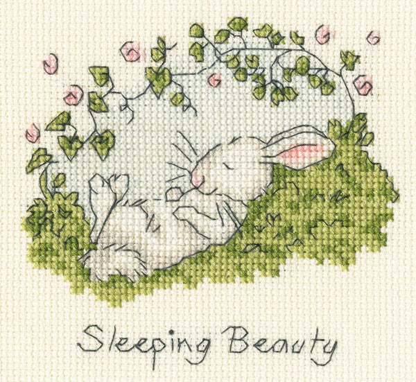 Borduurpakket - Anita Jeram - Sleeping Beauty