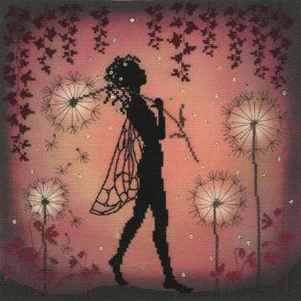 Borduurpakket - Lavina Stamps' Fairies - Dandelion Fairy
