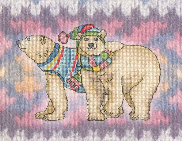 Borduurpakket - Emma Ball - A Polar Pair
