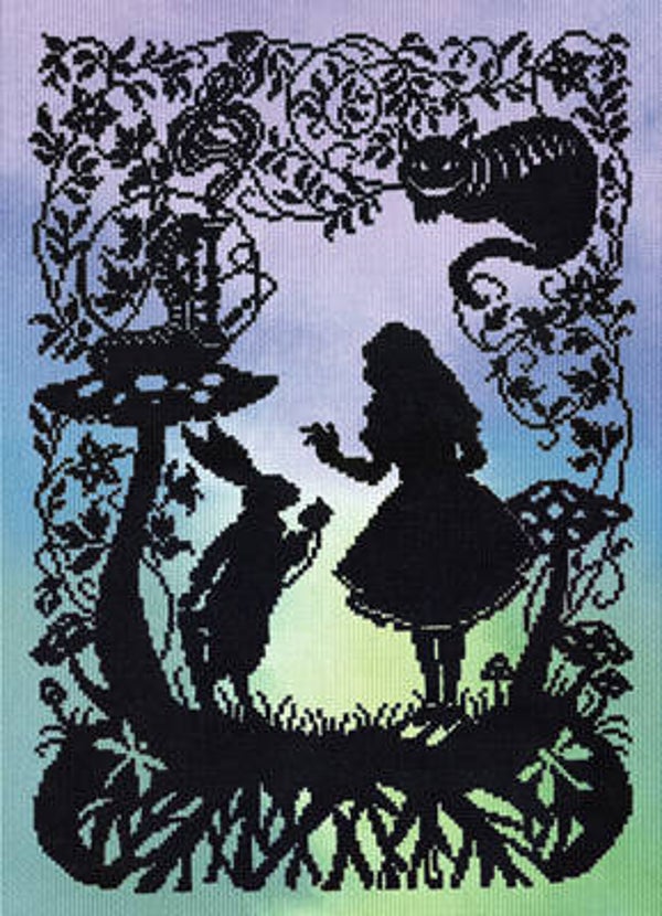 Borduurpakket - Deborah Street - Alice in Wonderland
