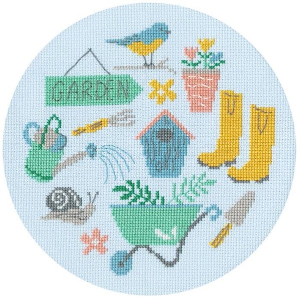 Borduurpakket - Jessica Hogarth - Garden