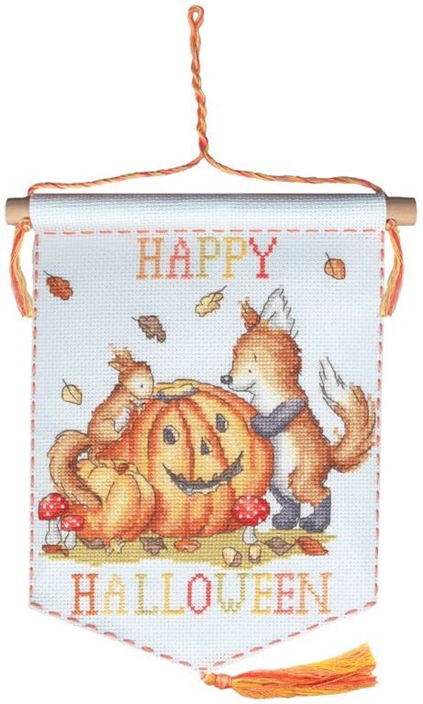 Borduurpakket - Kate Garrett - Happy Halloween