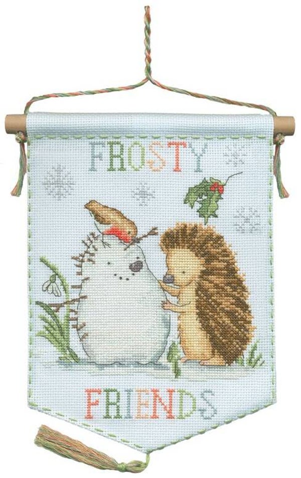 Borduurpakket - Kate Garrett - Frosty Friends